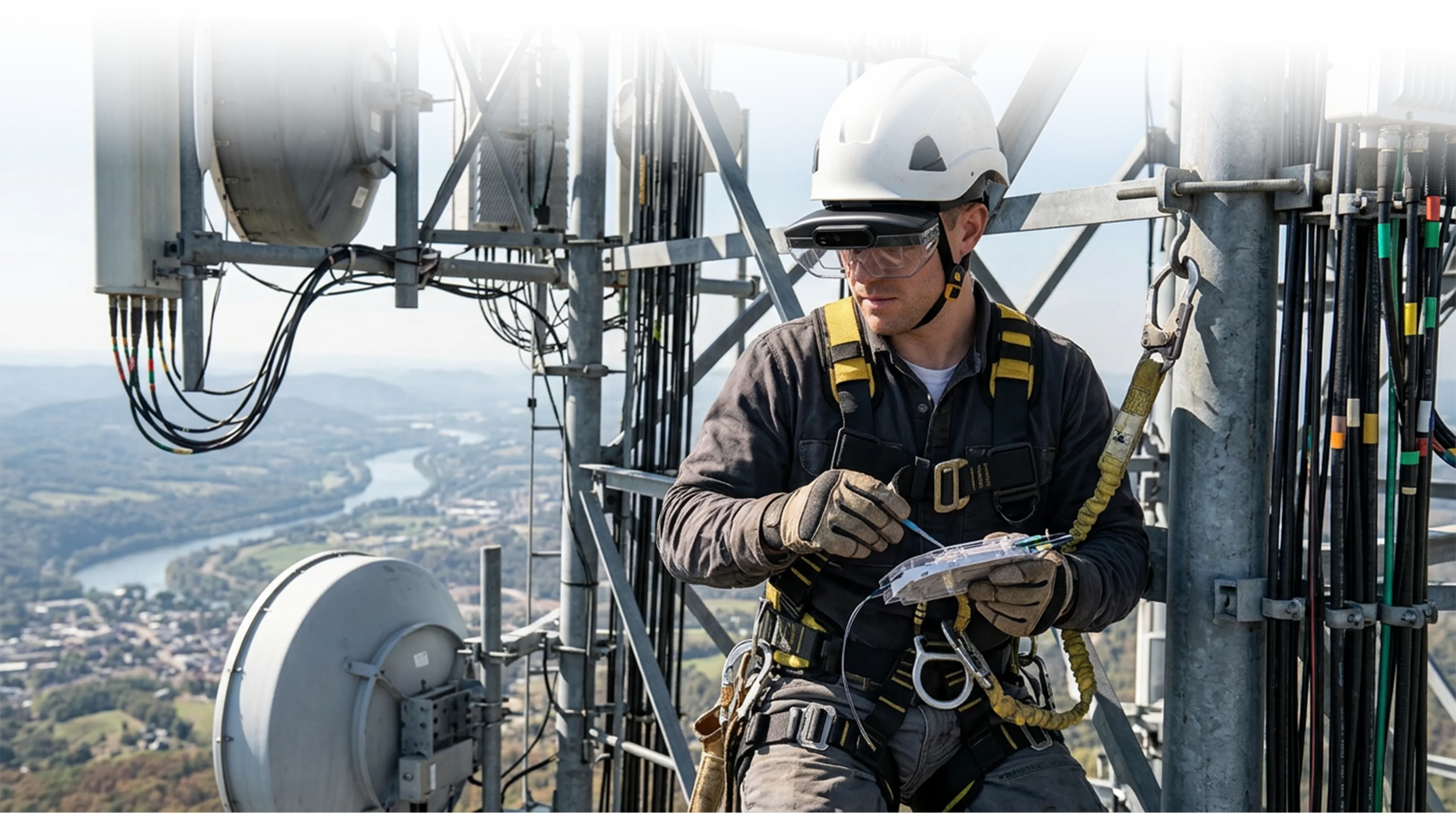 Arvicom headset in a demanding industrial environment